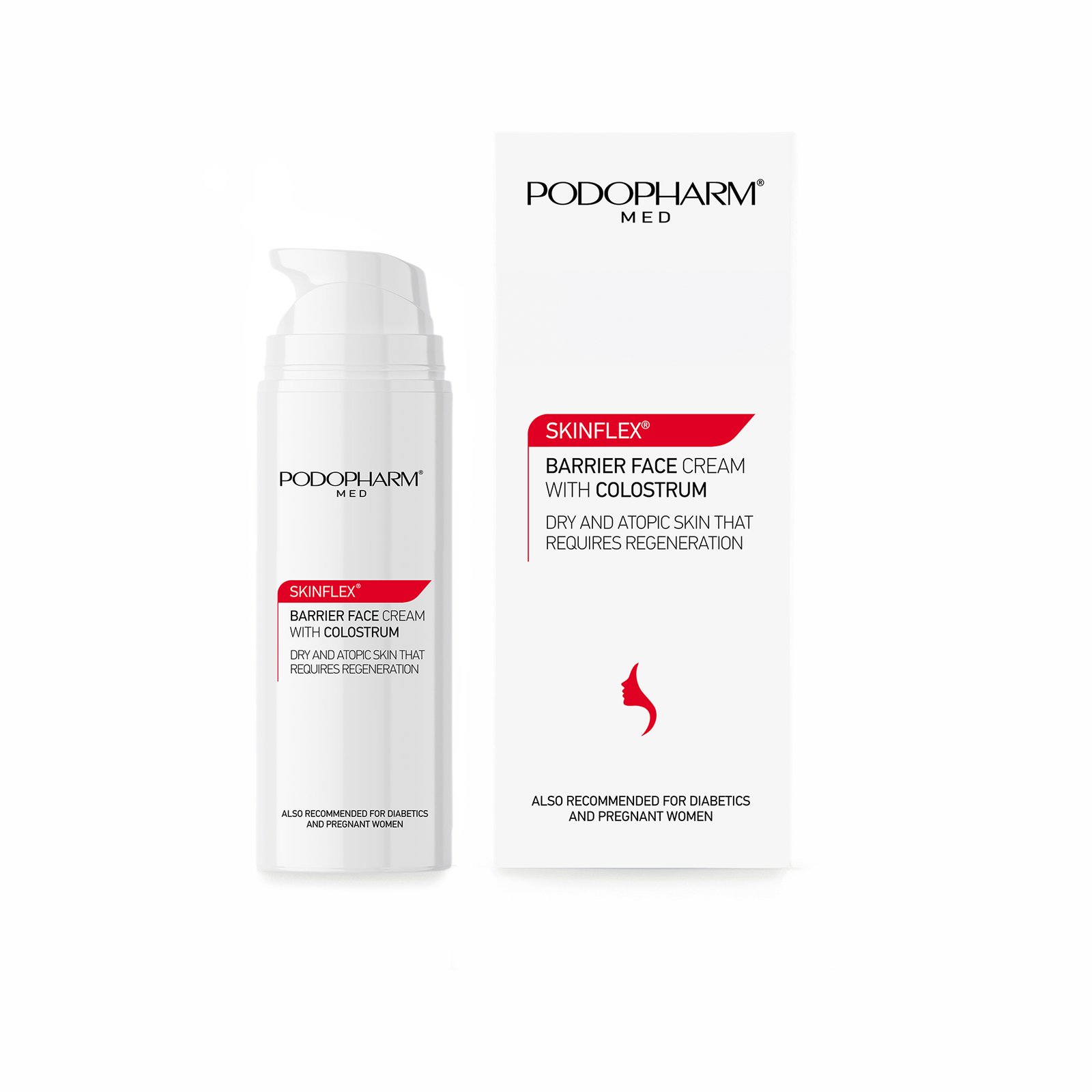 Skinflex Creme Facial de Barreira com Colostro